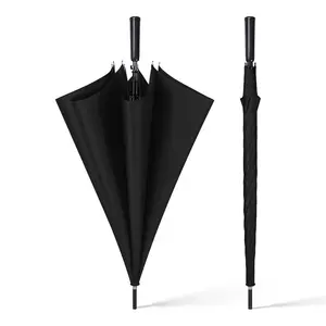 30英寸碳纤维超轻防暴高尔夫伞8k大型商务广告礼品直伞
