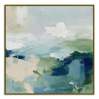 Peinture à l'huile abstraite personnalisée en gros, impression sur toile, imperméable, écologique, art mural original, images pour la décoration du salon