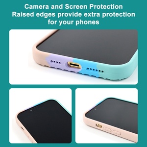 Colores personalizados patrón de rayas tejidas fundas de moda funda de teléfono de silicona para Apple 13 12 11 Pro Max funda de silicona de teléfono móvil - Product Image 4