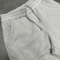 Pantalon de survêtement QUICKSHOW personnalisé en velours côtelé déchiré, 500 g/m², 100 % coton, écologique, style Hip Hop, taille élastique, coupe ample, épais, vierge, effet empilé