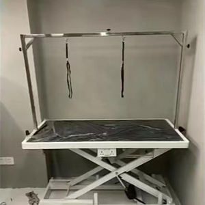 メーカー獣医カスタム調整可能電気リフティングトリミングテーブルステンレス鋼プロフェッショナルペットグルーミングテーブル - Product Image 3