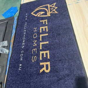 Bán buôn tùy chỉnh in lớn ngoài trời cửa Mat thấm nylon tappeti máy có thể giặt với mô hình logo để sử dụng nhà - Product Image 4