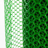 Filet d'alimentation pour poulets, filet plat en plastique blanc ou vert pour cage à poulets, oiseaux ou volailles