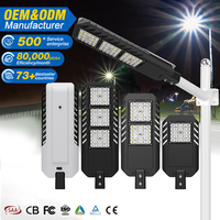 Lámpara LED de Calle para Exteriores con Alta Disipación de Calor, Impermeable IP66, Aluminio Fundido a Presión, 120w 240w 320w SMD7070