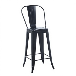 High <b>Bar</b> <b>Stools</b> Restaurant Chairs Nordic Metal Modern Industrial Style Commercial Hotel Dining Kitchen <b>Bar</b> Furniture - Product Image 4
