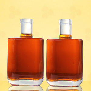 Bottiglia di vetro di vendita calda Vodka Whisky Tequila Rum <span class=keywords><strong>Gin</strong></span> Brandy bottiglia di vetro - Product Image 4