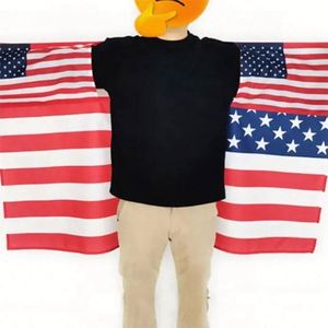 Polyester Custom Size Custom Color Sporty Style Portable Campaign 2026 Football Soccer Sports National US American Body <b>Flag</b> - Product Image 2