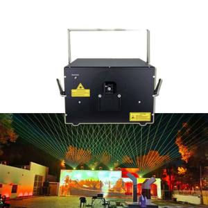 Projecteur de lumière laser d'effets de scène pour DJ en plein air, animation RVB pleine couleur, étanche, 25W 31W - Product Image 1