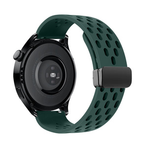 <span class=keywords><strong>IVANHOE</strong></span> 20/22mm banda magnética para Samsung Galaxy Watch 5/4/pro/3 Classic Active 2 44mm 40mm 46mm 42mm pulsera deportiva de silicona - Product Image 3