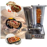 Équipement de boulangerie turc électrique de BBQ de gaz de Rotation automatique commerciale Donner Kebab Machine pour Sharma
