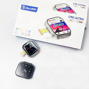 Nhà Máy Bán Buôn 4G Thông Minh Đồng Hồ C90 Siêu Gs37 S8 Siêu Thông Minh Đồng Hồ Relojes Intelligentes Mặc Thiết Bị Siêu 2 - Product Image 3