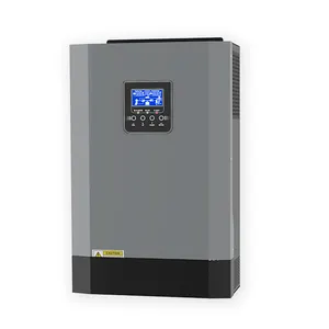 Onduleur de puissance à onde sinusoïdale Pure de 5,5 kw 48vdc avec contrôleur de Charge MPPT de 100a pour système solaire hors réseau