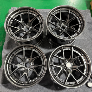 Venta Caliente de Fábrica: Llantas Forjadas de 2 Piezas en Color Gunmetal para Autos de Carreras, 18 19 20 22 23 24 5*112 5*120 5*114.3 para F20 E82 E90 F80 - Product Image 1