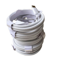 Cable de Carga Rápida USB C de 60w para Teléfono Móvil, Adaptador de Corriente Tipo C, Cable de Datos de Carga Rápida para iPhone 15 16 17 Pro