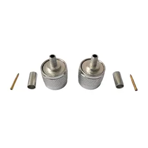 N-C-J3 Male N Type Coaxial Connectors Crimp RG58 Cable Assembly Good Quality RF N Connector