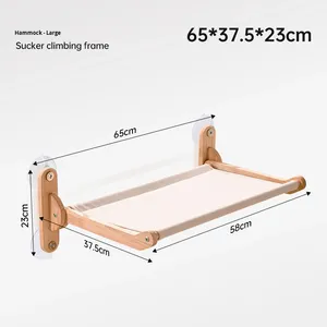 Amaca per gatti con ventose, struttura da arrampicata, mensola sospesa per balcone, nido a capsula spaziale, corda, lettino pieghevole per gatti da davanzale - Product Image 6