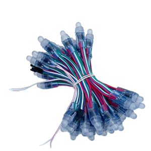 12 mét Silicone tiêm không thấm nước đầy đủ màu sắc <span class=keywords><strong>LED</strong></span> quảng cáo dấu hiệu ánh sáng chuỗi tiếp xúc với ánh sáng lỗ-đấm chữ lập trình - Product Image 1