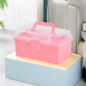 New Model Make Up Storage Box Medical Multi-Function Storage Box Plastic Containers With Lid