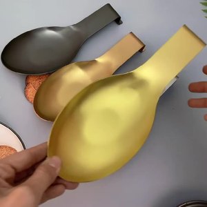 SUS304 spatola da cucina mestolo spazzola utensili da cucina fornelli in acciaio inox poggia cucchiaio per carichi pesanti - Product Image 5