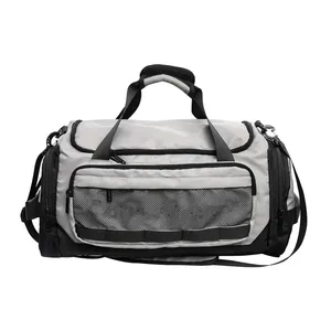 TINYATDuffel旅行包可水洗氯丁橡胶周末旅行包男女通用过夜包带鞋袋