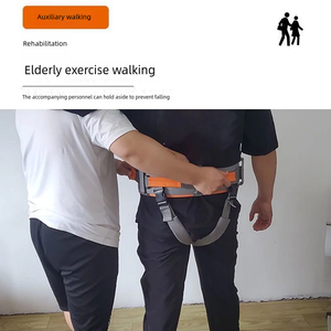 Dispositif de transfert pour personnes <span class=keywords><strong>âgée</strong></span>s, ceinture de transfert réglable pour usage familial et en maison de retraite, ceinture de marche pour se lever et se déplacer à domicile - Product Image 6