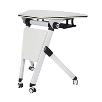 Table pliable pour étudiants, mobilier scolaire, table empilable pour salle de classe, bureau d'étude pour étudiants