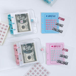 Tantangan penghematan $1000 <span class=keywords><strong>Binder</strong></span> cincin PVC bening <span class=keywords><strong>Binder</strong></span> uang <span class=keywords><strong>Binder</strong></span> kustom <span class=keywords><strong>3</strong></span> cincin Pvc tantangan hemat <span class=keywords><strong>Mini</strong></span> - Product Image 2