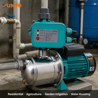 Pompe à jet auto-amorçante RUNTO en acier inoxydable SUS304 0,25-1,1 kW, série JET G1, surpresseur d'eau pour l'irrigation domestique et de jardin, certifiée CE