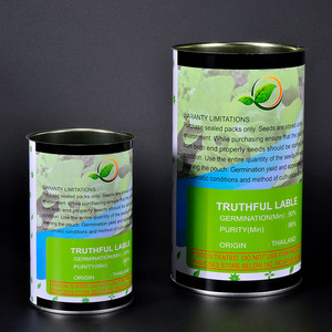 Barattoli in Latta per Semi di Verdure, Verdure in Scatola, Contenitori per Candele, Campioni Gratuiti, Stampa Personalizzata, Latta Stampata del Guangdong - Product Image 3