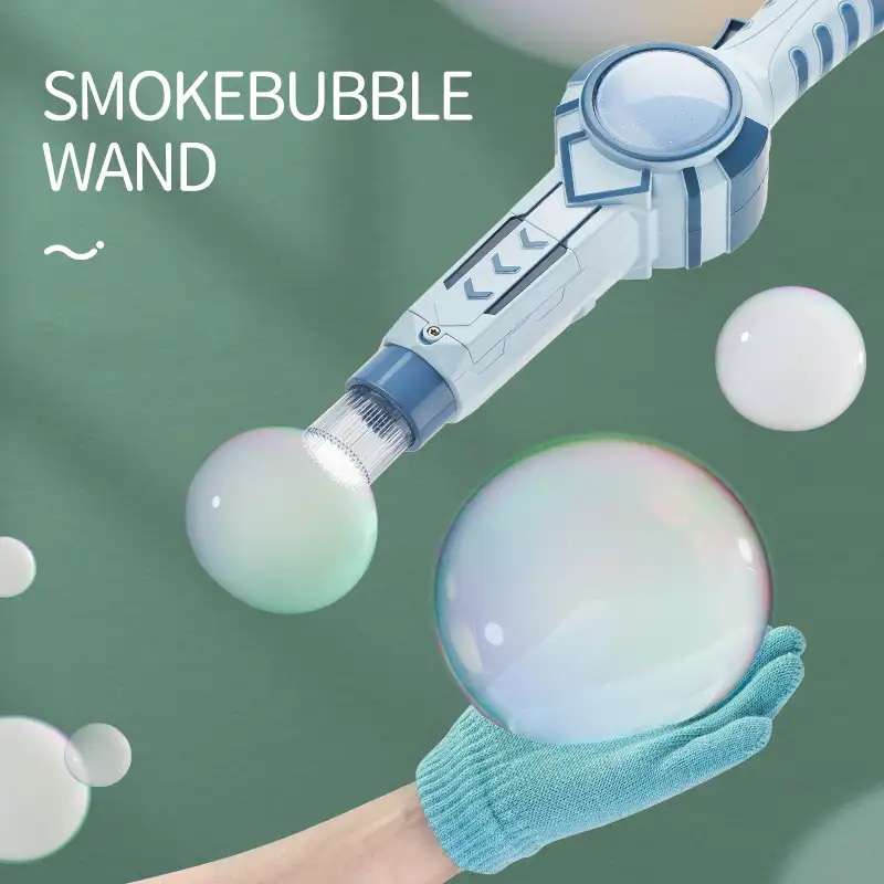 Летняя детская ручная палочка принцессы для использования на открытом воздухе, водяной пистолет для мыльных пузырей, веселая машина для дыма, игрушка для детей