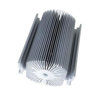 Module de puissance personnalisé pour radiateur, dissipateur thermique en alliage d'aluminium refroidi par air, usinage CNC, découpe, pliage, soudage