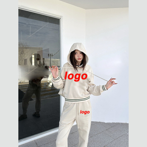 <span class=keywords><strong>Droma</strong></span> Nouveautés Ensembles pour femmes de haute qualité Sweats à capuche et pantalons Famous logo Printed Cotton Luxury Women Sets - Product Image 1