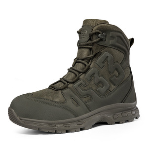 Bottes tactiques DF22 AS33 2718 en mesh, hautes, respirantes, toutes saisons, couleur beige, pour la randonnée - Product Image 3