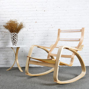 ソリッドウッド曲げロッカー屋内外工場卸売 - Product Image 4