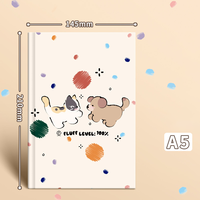 Carnets en gros à prix réduit pour écoliers, couverture rigide en papier, 60 feuilles, mignons et kawaii, format A5