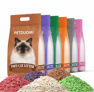 OEM Wholesale 1.5mm Tofu Cat Litter Natural Flushable Biodegradable Low Dust Cat <b>Sand</b> Factory Manufacturer - Product Image 1