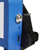 Mini máquina de codificación de inyección de tinta de chorro de mano portátil con pantalla de 2,8 pulgadas, impresora de inyección de tinta para botellas de vidrio de plástico, cartón
