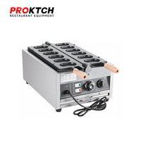 Machine à gaufres professionnelle - Acier inoxydable 304, thermostat réglable pour les boulangeries