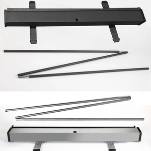 <span class=keywords><strong>Banner</strong></span> Enrollable Publicitario Retráctil de Aleación de Aluminio Ligero y Portátil para Exteriores, con Montaje sin Herramientas - Product Image 5