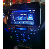 Pour Land Cruiser Prado 2010-2017, kit carrosserie pour le modèle 2018+, avec écran de haute qualité, volant, pièces intérieures