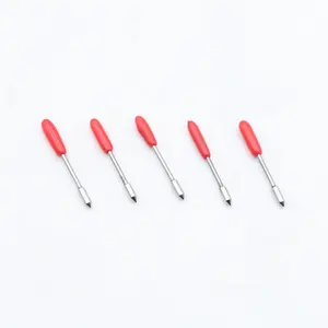 5 pièces 30/45/<span class=keywords><strong>60</strong></span> degrés pour Graphtec <span class=keywords><strong>CE5000</strong></span> Cutter couteau lame pour Graphtec <span class=keywords><strong>CE5000</strong></span> CE6000 CB09 CB09U lame couteau lettrage couteau - Product Image 2