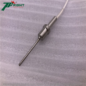 Aangepaste Probe 4.8*70mm <span class=keywords><strong>RTD</strong></span> 2-draads <span class=keywords><strong>Pt100</strong></span> Temperatuursensor met schroefdraad - Product Image 3