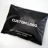 Prêt à Expédier Sac Postal Pour Vêtements noir Poly Mailer Emballage Personnalisé Sacs En Plastique Sarcelle Échantillon Gratuit Expédition En Gros