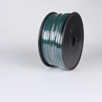 18awg SPT-1 kabel ritsleting hitam kawat ekstensi 1000ft PVC kawat listrik kabel perpanjangan pencahayaan