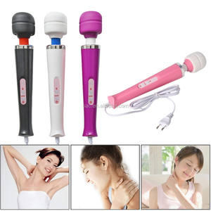 Socknove Super potente grande elettrico in Silicone con testa G Spot masturbatore massaggiatore giocattoli sessuali bacchetta vibratori per femmina - Product Image 2