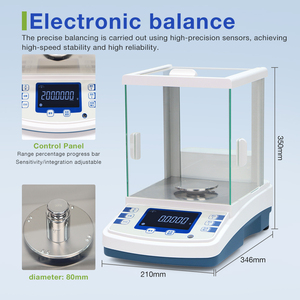 Commercio all'ingrosso di nuovi prodotti di laboratorio bilancia di precisione bilancia digitale elettronica per analisi di <span class=keywords><strong>confronto</strong></span> esterno - Product Image 5