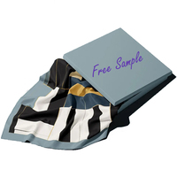 Emballage de boîte en carton rigide imprimé personnalisé de style INS boîte cadeau de foulard en soie fermeture magnétique boîte de papier cadeau de foulards de luxe