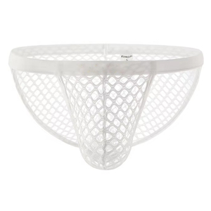 CELINNE Quick Dry Y Big Mesh Men's Underwear Sexy Hollow Translucent High Fork Pants Breathable Men Briefs - Product Image 6