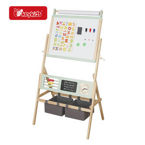 W12B290ไม้วาดรูปแบบ2-in-1สำหรับเด็กกระดานดำและไวท์บอร์ด - Product Image 1