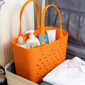 Sac fourre-tout XL en silicone EVA, personnalisé avec logo, imperméable, lavable, petit, rose clair, violet, imprimé <span class=keywords><strong>vache</strong></span>, noir, baseball, léopard - Product Image 1